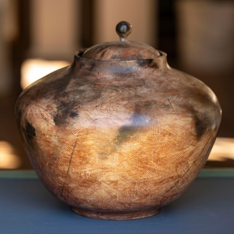 Large Lidded Jar